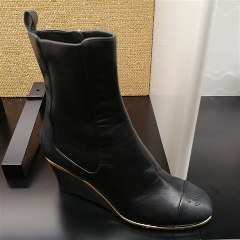 chanel men's boots